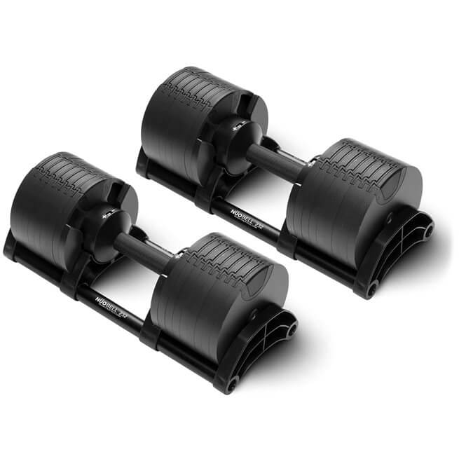Nuobell 2-32 kg All Black (Pari), Käsipainot säädettävät